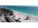 Beach aerial view with turquoise water, sandy shore, and ample space for recreation at 2005 47Th Street W Ct, Bradenton, FL 34209