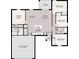 Detailed floor plan showcasing the layout of the home with labeled rooms and dimensions at 21077 Baffin Ave, Port Charlotte, FL 33954