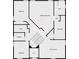Second floor floor plan showing the bedrooms and bathrooms of the house at 25364 Tether Ln, Punta Gorda, FL 33983