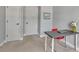 This home office is ready for you to work from home with a desk and two chairs at 3738 Eagle Hammock Dr, Sarasota, FL 34240