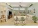 Bright living room with comfortable seating, stylish furnishings, and a cozy atmosphere at 410 Wellington, Venice, FL 34292