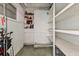 Unfinished basement featuring shelving and room for storage at 444 63Rd St, Holmes Beach, FL 34217