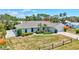 Charming single-story home featuring a well-manicured lawn and inviting curb appeal at 519 Bayview Ave, Osprey, FL 34229