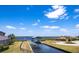 A private boat dock with direct water access provides waterfront living at its finest at 5502 Tidewater Preserve Blvd, Bradenton, FL 34208