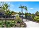 Resort-style pool area with swaying palm trees and comfortable lounge chairs offers a relaxing outdoor space at 5502 Tidewater Preserve Blvd, Bradenton, FL 34208