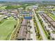 An overhead shot capturing the community amenities and the sprawling golf course at 5528 Palmer Cir # 204, Lakewood Ranch, FL 34211