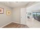 This room features laminate flooring and an open doorway to the living room at 5528 Palmer Cir # 204, Lakewood Ranch, FL 34211