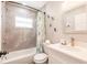 Stylish bathroom featuring tub and shower combination at 6009 Lords Ave, Sarasota, FL 34231