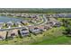 Beautiful lakefront community with stunning homes, solar panels and backyard pools at 6535 Clairborne Ln, Bradenton, FL 34211