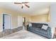 Cozy living room with neutral walls and comfortable seating at 8243 Nandina Dr, Sarasota, FL 34240