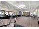 Well-lit banquet hall featuring buffet stations, tables, and modern light fixtures for various occasions at 9630 Club South Cir # 6201, Sarasota, FL 34238