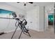 Bedroom with large closet, TV, and an inversion table at 14514 20Th E St, Parrish, FL 34219