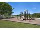 Community playground with slides and climbing structures for ' entertainment at 14514 20Th E St, Parrish, FL 34219