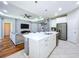 A kitchen with a large island at 16848 Rosedown Gln, Parrish, FL 34219