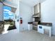 Outdoor grilling area with a built-in grill and counter space, ideal for outdoor entertaining at 16848 Rosedown Gln, Parrish, FL 34219