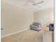 This bonus room offers flexible space for a home office, hobbies, or extra seating at 1800 Benjamin Franklin Dr # B310, Sarasota, FL 34236