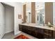 Bright bathroom featuring a double vanity and modern fixtures at 1842 Kenilworth St, Sarasota, FL 34231