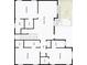 Second floor plan layout featuring multiple bedrooms, bathrooms, and Gathering room at 1842 Kenilworth St, Sarasota, FL 34231