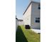 View of the side and back yard of home, fenced for privacy at 215 63Rd E Dr, Bradenton, FL 34203