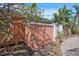 Beautiful property with lush tropical landscaping, creating a private and inviting atmosphere at 2609 Webber St, Sarasota, FL 34239