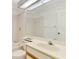 Cozy bathroom featuring a shower-tub combo and a functional single sink vanity at 314 Pembroke Ln # 189, Venice, FL 34293