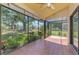 Enjoy picturesque views from this screened-in lanai and expansive backyard at 314 Pembroke Ln # 189, Venice, FL 34293