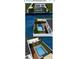 Rendering of a backyard pool with a deck area and a canal view at 420 63Rd St # B East, Holmes Beach, FL 34217