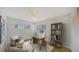 Home office with a bookshelf and desk at 80 Liles St, Terra Ceia, FL 34250
