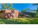 Exterior shows the back of the home and pool at 801 Oak Vista Dr, Sarasota, FL 34232