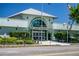 Palmetto Branch Library featuring a modern design and lush landscaping at 815 31St W Ave, Palmetto, FL 34221