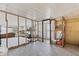 Open-concept living space shows frame work and ample room for customization at 10315 Cortez W Rd # 24-5, Bradenton, FL 34210