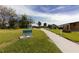 Enjoy a stroll on the paved walkways leading to the gazebo at Hays Park at 1307 41St E Ave, Ellenton, FL 34222
