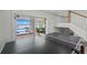 Recreation room featuring a ping pong table with an outdoor view of the pool at 201 Bay N Dr, Bradenton Beach, FL 34217