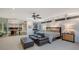 Spacious bedroom with neutral tones, ample natural light, and a comfortable seating area at 360 N Washington Dr, Sarasota, FL 34236