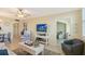 Cozy living room with comfortable seating and access to other rooms at 5855 Midnight Pass Rd # 512, Sarasota, FL 34242