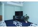 Community lounge with a TV and ample seating at 5855 Midnight Pass Rd # 512, Sarasota, FL 34242