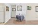 Bright dining area featuring stylish decor and inviting atmosphere at 6047 Arlene Way, Bradenton, FL 34207