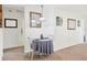 Modern dining area with contemporary decor and ample natural light at 6047 Arlene Way, Bradenton, FL 34207