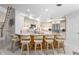 Spacious eat-in kitchen features a large island, stainless steel appliances, and bar stool seating at 1016 91St Nw St, Bradenton, FL 34209