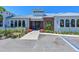 Exterior of the Waterleaf golf clubhouse, showcasing its attractive facade, landscaping, and welcoming entrance at 10411 Winding Stream Way, Bradenton, FL 34212