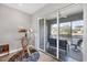 Cozy breakfast nook leading to a screened lanai overlooking the water at 10720 Lemon Creek Loop # 103, Englewood, FL 34224