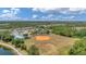 Aerial view of neighborhood fields with pool and tennis amenities at 11702 Anhinga Avenue, Venice, FL 34292