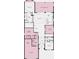 Layout of home with tandem 2 car garage, primary suite, great room, dining, and kitchen area at 14907 Contenta Loop, Bradenton, FL 34211