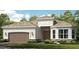 Charming single-story home boasting a two-car garage, neutral stucco exterior, and well-manicured front yard at 15408 San Lazzaro Ave, Bradenton, FL 34211