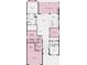 Detailed floor plan showcases a smart layout with bedrooms, kitchen, great room, and extended covered lanai at 15408 San Lazzaro Ave, Bradenton, FL 34211