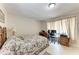 Bedroom featuring carpeted floors and a clean, neutral-colored aesthetic at 209 29Th Nw St, Bradenton, FL 34205