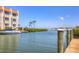 Tranquil view of the marina showcasing the community's waterfront access and boat-friendly environment at 210 Santa Maria St # 244, Venice, FL 34285