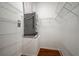 Storage area featuring shelving and an HVAC unit at 21616 67Th E Ave, Bradenton, FL 34211