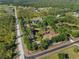 Sprawling property featuring mature trees, a private pond, and an expansive lawn area at 25305 83Rd E Ave, Myakka City, FL 34251