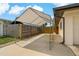 View of the home's private carport, offering covered parking and protection from the elements at 2708 Fort Worth St, Sarasota, FL 34231